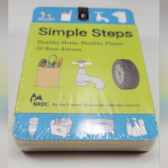NRDC: Simple Steps Deck: A Healthy Home. A Healthy Planet. 50 Easy Actions - Picture 1 of 2